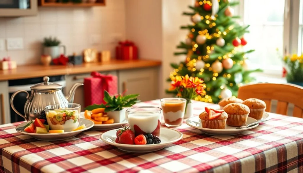 Christmas Belly-Cut Breakfasts to Start Your Day Light